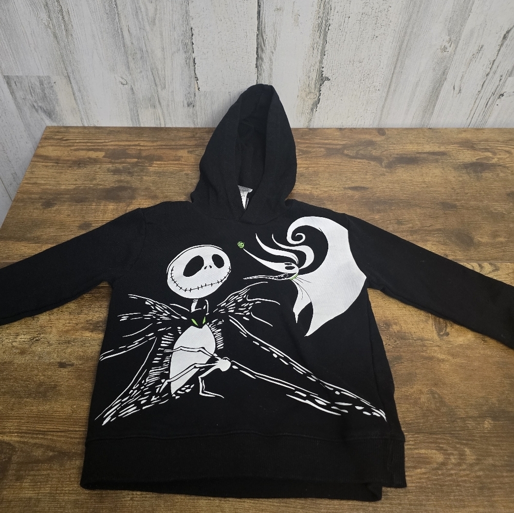 Disney Toddlers Size 4T Nightmare Before Christmas Hoodie
